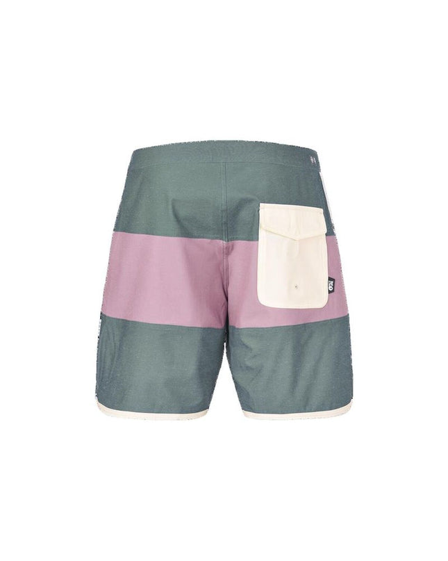 Picture men's swimming trunks for water sports, featuring a sleek design and vibrant colors, suitable for outdoor aquatic activities.