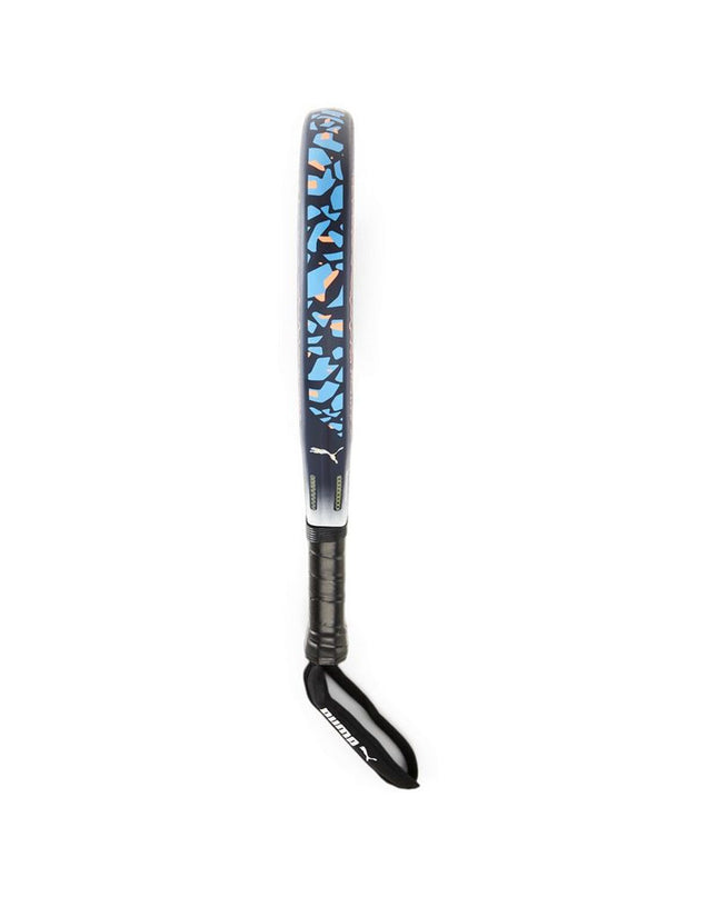 Puma Padel Racket 049011 01 for outdoor paddle tennis, with a sleek design and ergonomic grip, ideal for competitive play.