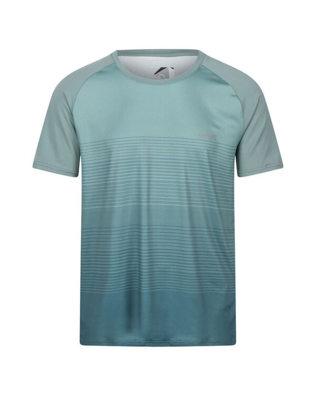Regatta Pinmor aquamarine outdoor shirt for camping and hiking, lightweight sport and outdoor apparel
