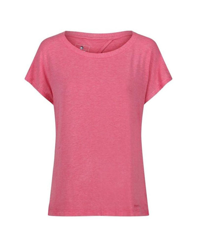 Regatta Bannerdale dark pink outdoor shirt for camping and hiking, casual sport and outdoor wear.