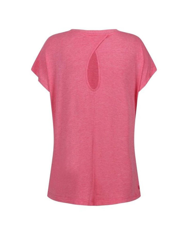 Regatta Bannerdale dark pink outdoor shirt for camping and hiking, made for sport and outdoor activities.