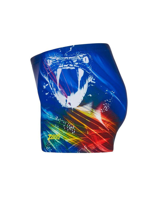 Children's Zoggs swimwear badpak for water sports, featuring a colorful design suitable for outdoor swimming and aquatic activities.