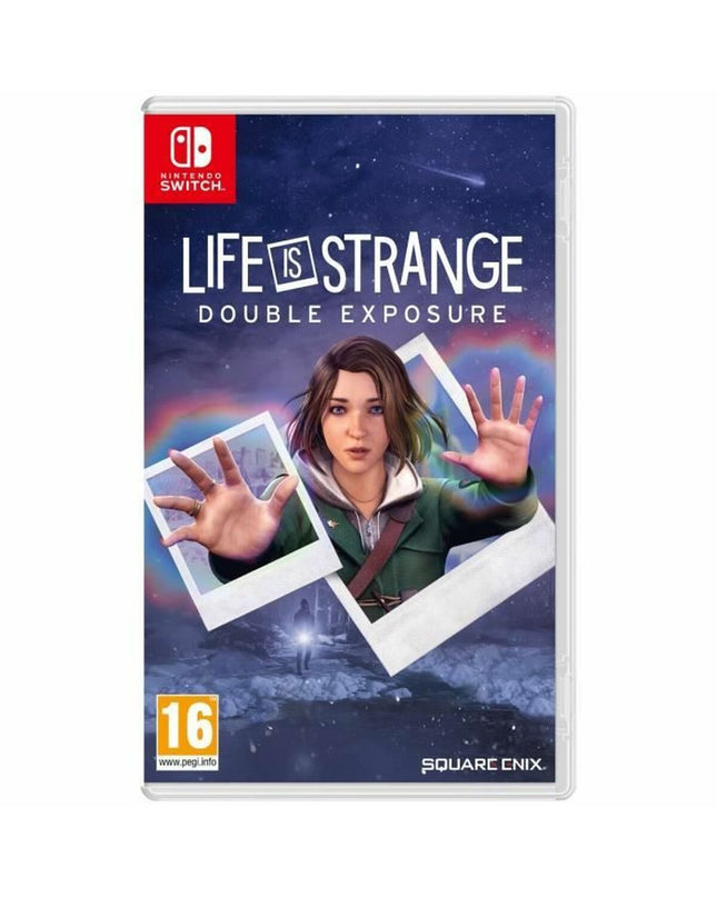 Square Enix Double Exposure Switch video game cartridge for Plug & Play game console, showing game cover art and branding.