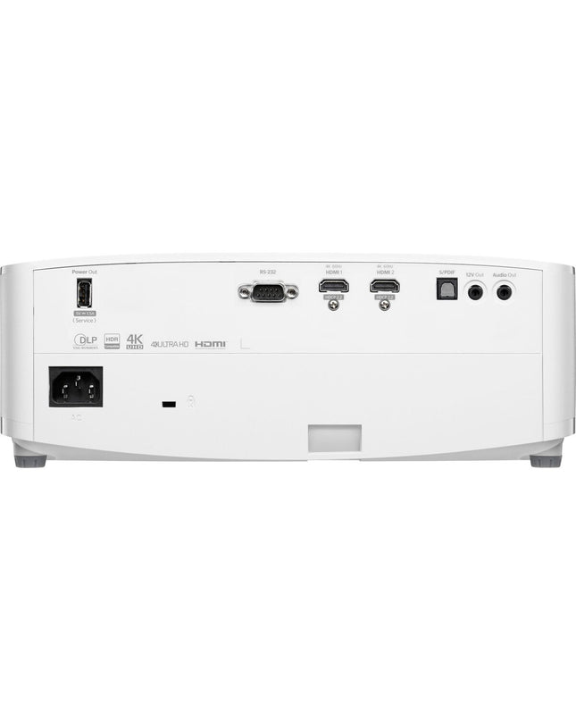 Optoma A9PV7KJ01AZ2 4000 Lm 3840x2160 px Full HD projector displaying a vibrant image in a home theater setup