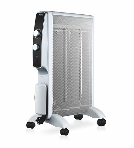 White Haeger MH-15W.006A portable heater with 1500W power, designed for home heating and cooling.