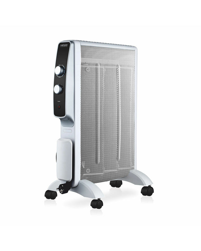 White Haeger MH-15W.006A portable heater with 1500W power, designed for home heating and cooling.