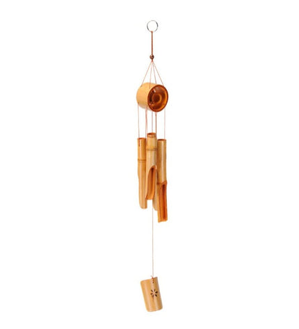 Decoris Carillon Decoris Bamboe outdoor garden decoration, 10x77 cm, featuring bamboo design for outdoor decor.