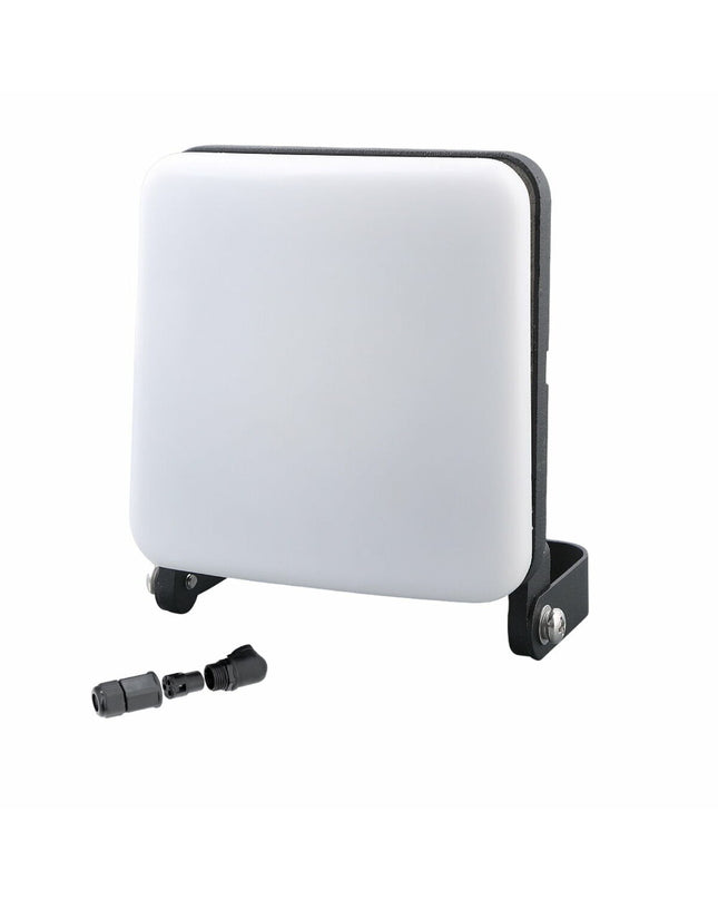 EDM Bouwlamp EDM 70417 frameless black outdoor garden light with 10W LED, 760 lumens, 6000K color temperature.