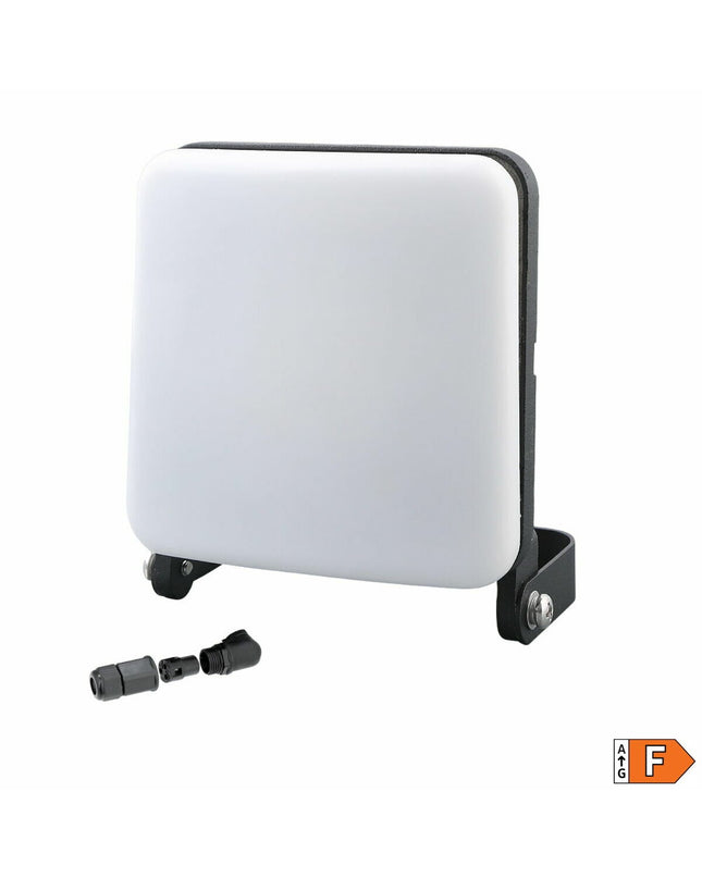 EDM Bouwlamp EDM 70418 Frameless Zwart outdoor garden light with 20W LED, 1560 lumens, 6000K color, no background.