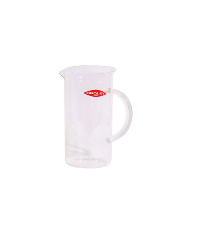Oroley Spezia coffee maker funnel with piston for 6 cups, replacement part for coffee and tea brewing.