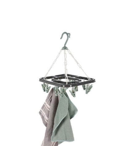 Redcliffs foldable clothesline for indoor or outdoor use, ideal for hanging laundry and organizing clothes efficiently.