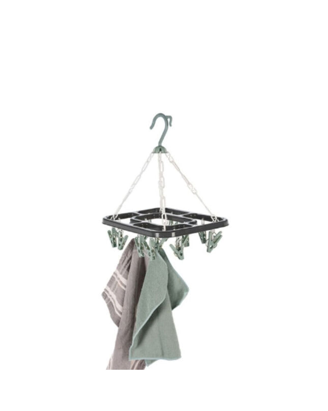 Redcliffs foldable clothesline for indoor or outdoor use, ideal for hanging laundry and organizing clothes efficiently.