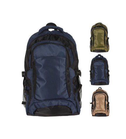 Redcliffs 30L foldable outdoor travel bag in red, suitable for camping, hiking, and outdoor sports, shown partially folded.