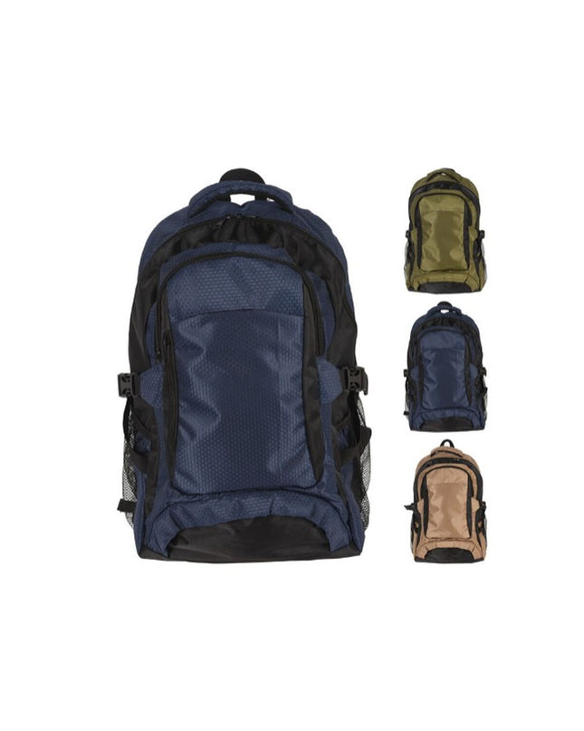 Redcliffs 30L foldable outdoor travel bag in red, suitable for camping, hiking, and outdoor sports, shown partially folded.