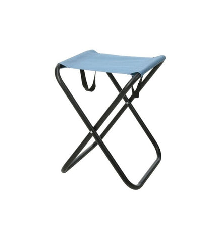 Redcliffs foldable outdoor chair in red, designed for camping and hiking, with a sturdy frame and compact, portable style.