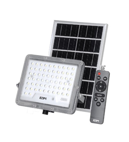 EDM Bouwlamp EDM 31857 Slim 100W outdoor garden light with 1200 lumens and 6500K daylight color for exterior decoration.