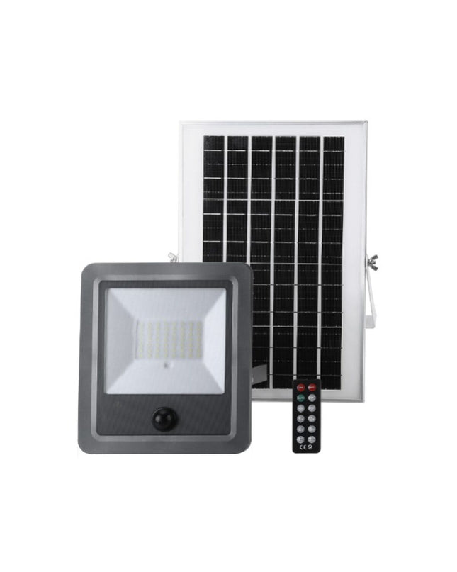 EDM Bouwlamp EDM 31863 outdoor garden light with motion sensor, 300W, 1800 Lm, 6500K, outdoor decor lighting.