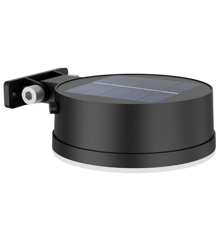 Philips outdoor garden wall lamp with 1.5W circular design, 200 lumens, warm 2700K light for outdoor decor.