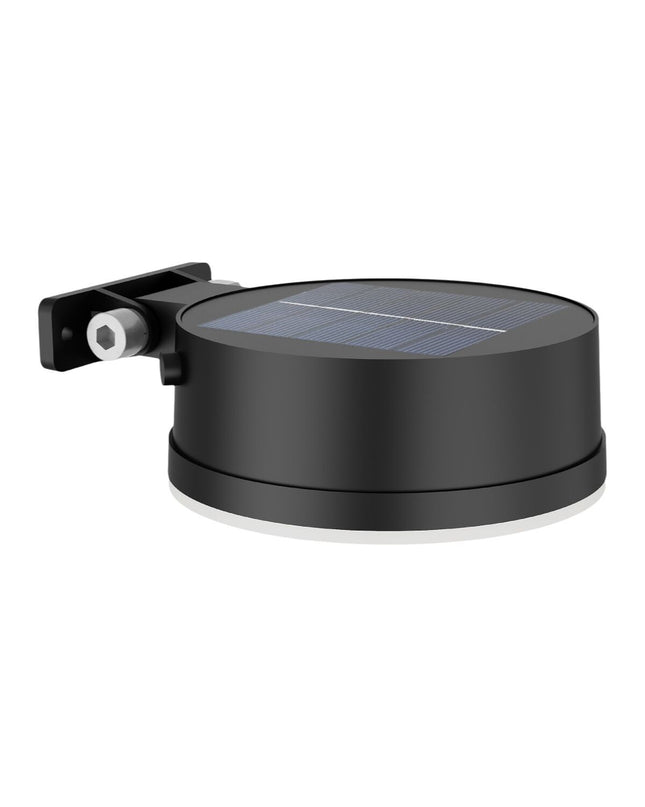 Philips outdoor garden wall lamp with 1.5W circular design, 200 lumens, warm 2700K light for outdoor decor.