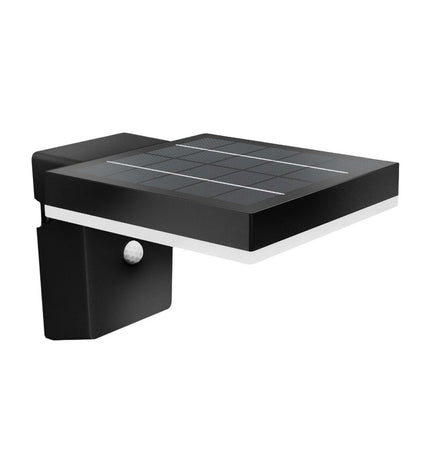 Philips outdoor garden wall lamp with 1.3W power, 250 lumens, square design, warm 3000K light for outdoor decoration.