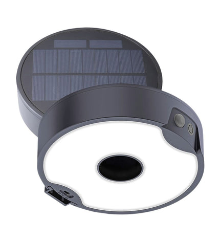 EDM Wandlamp EDM 31820 solar outdoor garden light in polycarbonate and ABS, 4W, 500lm, 3000K, 4000K, or 6500K color options