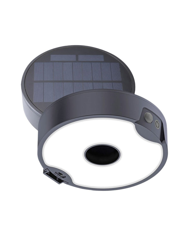 EDM Wandlamp EDM 31820 solar outdoor garden light in polycarbonate and ABS, 4W, 500lm, 3000K, 4000K, or 6500K color options