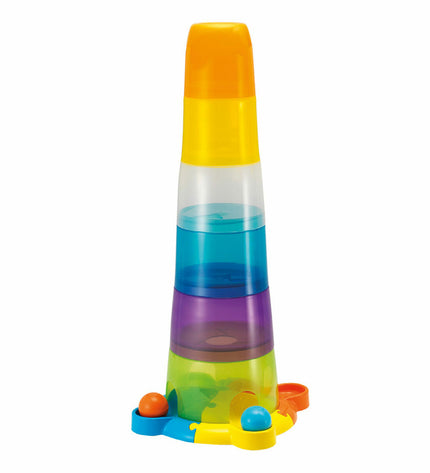 Winfun baby stacking blocks set with 4 colorful pieces, measuring 23x61x23 cm, designed for young children’s play and development.