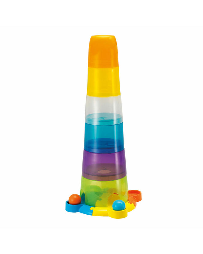 Winfun baby stacking blocks set with 4 colorful pieces, measuring 23x61x23 cm, designed for young children’s play and development.