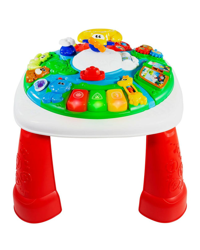 Winfun activity centers for babies, set of two, measuring 47x41x47 cm, colorful toys designed for young children’s play and development.