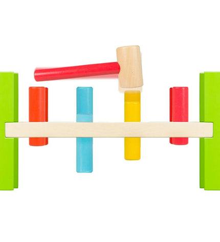 Set of six Woomax baby agility toys with 10 parts, measuring 26x12x9 cm, designed for young children’s play and development.