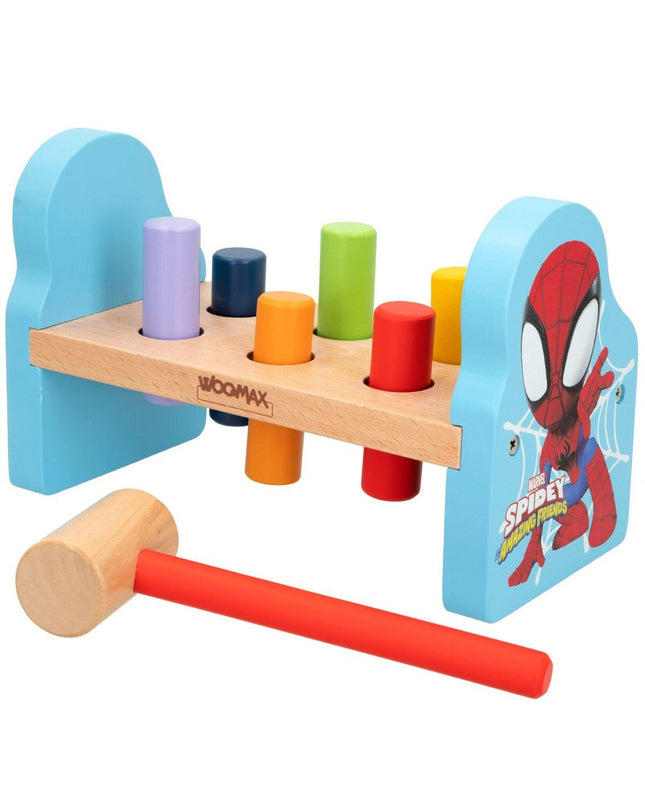 Spidey behendigheidsspel met 8 onderdelen voor jonge kinderen, speelgoed voor baby's, 21.5 x 14 x 10.5 cm, 6 stuks