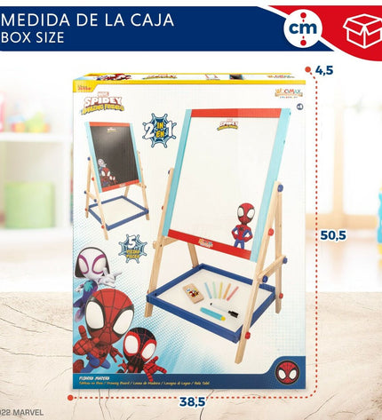 Spidey 2-in-1 board game with 5 parts, for creative activities, dimensions 40x64.5x31.5 cm, colorful toy for children