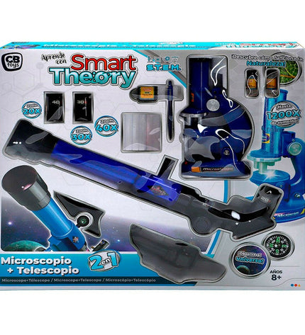Colorbaby children's telescope set with two colorful telescopes for learning and outdoor exploration, ideal for young explorers.