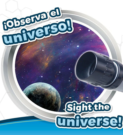 Colorbaby Smart Theory 6-piece kids telescope set, educational toy for children to explore and learn about the stars and planets.