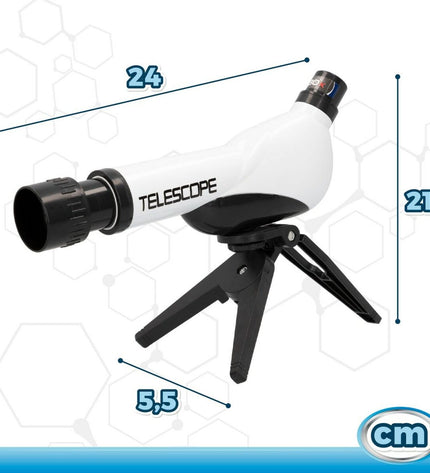 Colorbaby Smart Theory children's telescope set with six colorful telescopes for educational and play activities.