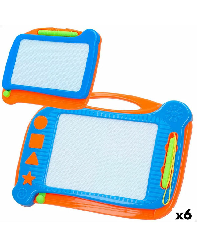 Colorbaby Magisch Schoolbord set with 2 colorful magnetic boards for creative play and educational activities.