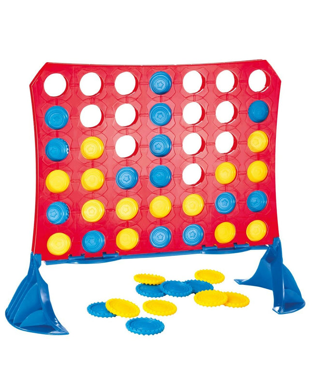 Set of 6 CB Games 4-in-1 game kits with 42 pieces, measuring 31.5 x 26 x 13 cm, featuring colorful toy and game accessories.