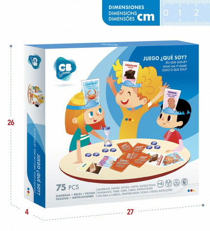 Six colorful Colorbaby board game pieces for children, featuring bright, playful designs for fun and educational play.