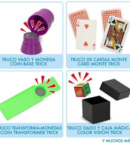 Colorbaby Magic Show ES goochelspel for children, featuring colorful props and playful design for fun magic tricks and entertainment.