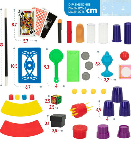 Colorbaby Magic Show ES goochelspel, colorful toy for kids, featuring playful magic tricks and entertaining game elements.