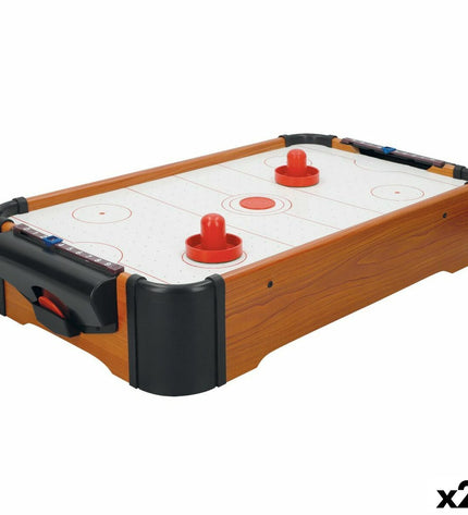 Set of two CB Games hockey tables, 56 x 10 x 31 cm, for kids' toy games and fun tabletop hockey play.