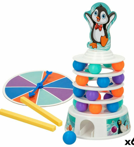 Colorbaby Pinguïn game pieces, six colorful penguin toys for children, part of the children's games and accessories collection.