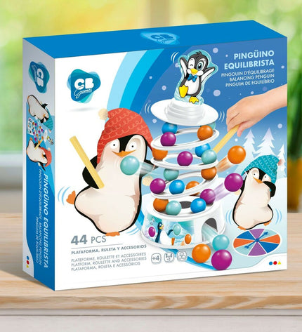 Colorbaby Pinguïn toy set with six colorful penguin figures for children’s play and educational fun.