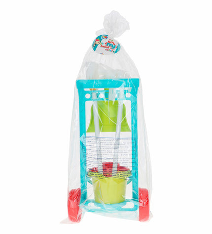 Colorbaby cleaning cart with accessories, toy pretend play set, 24.5 x 43.5 x 15 cm, includes 20 pieces for imaginative play.