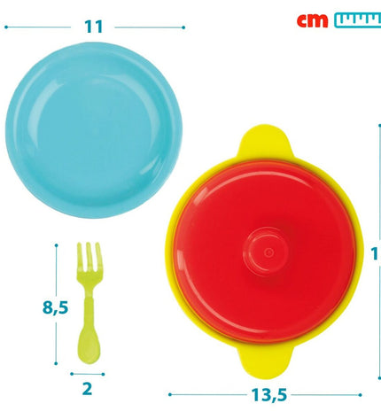 Colorbaby toy set with 36 kitchen and household items, including utensils and tools for imaginative play.