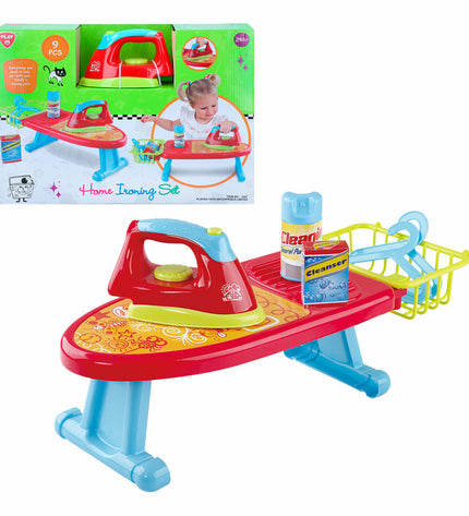 Set of four PlayGo toy playsets, each measuring 48.5 x 13.5 x 17.5 cm, for imaginative imitation play.