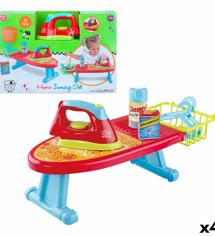Set of four PlayGo toy playsets, 48.5 x 13.5 x 17.5 cm, for pretend play and imaginative games, colorful and child-friendly.