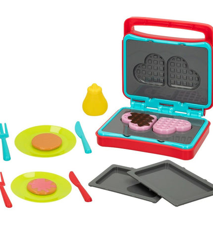Set of four PlayGo household appliance toys, each measuring 16x16x5 cm, designed for imaginative play and pretend household activities.