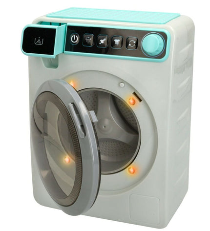 PlayGo toy washing machines, 17.5 x 24 x 12 cm, set of 2, pretend play appliances for kids, realistic design