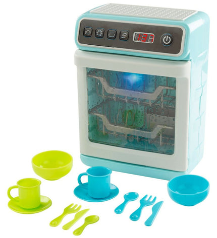 Two PlayGo household appliances toy sets, 18x24x11.5 cm, designed for pretend play and imitation games.